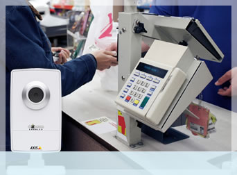 a retail checkout
